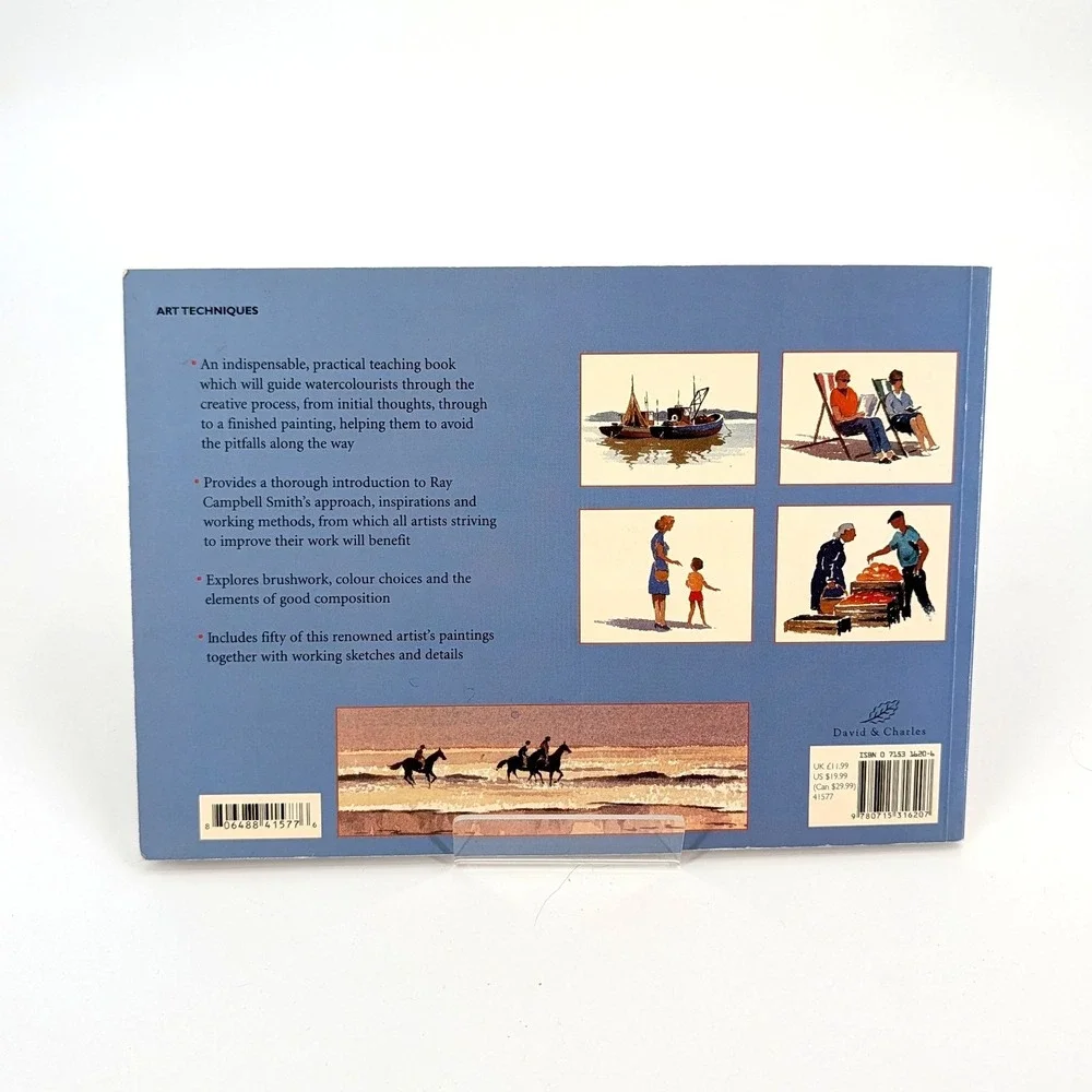 Ray Campbell Smith's Watercolour Landscapes Art Instruction Book 2003 Paperback‎